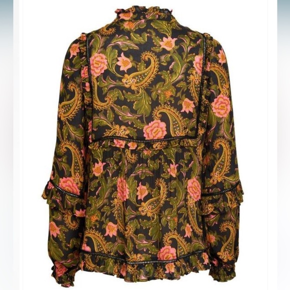 Spell Etienne noir top and pant set both size S - Picture 5 of 14